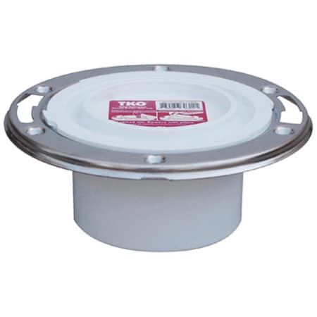 Sioux Chief 884-PTM 3 in. PVC Hub Or Inside 4 in. Closet Flange 176766